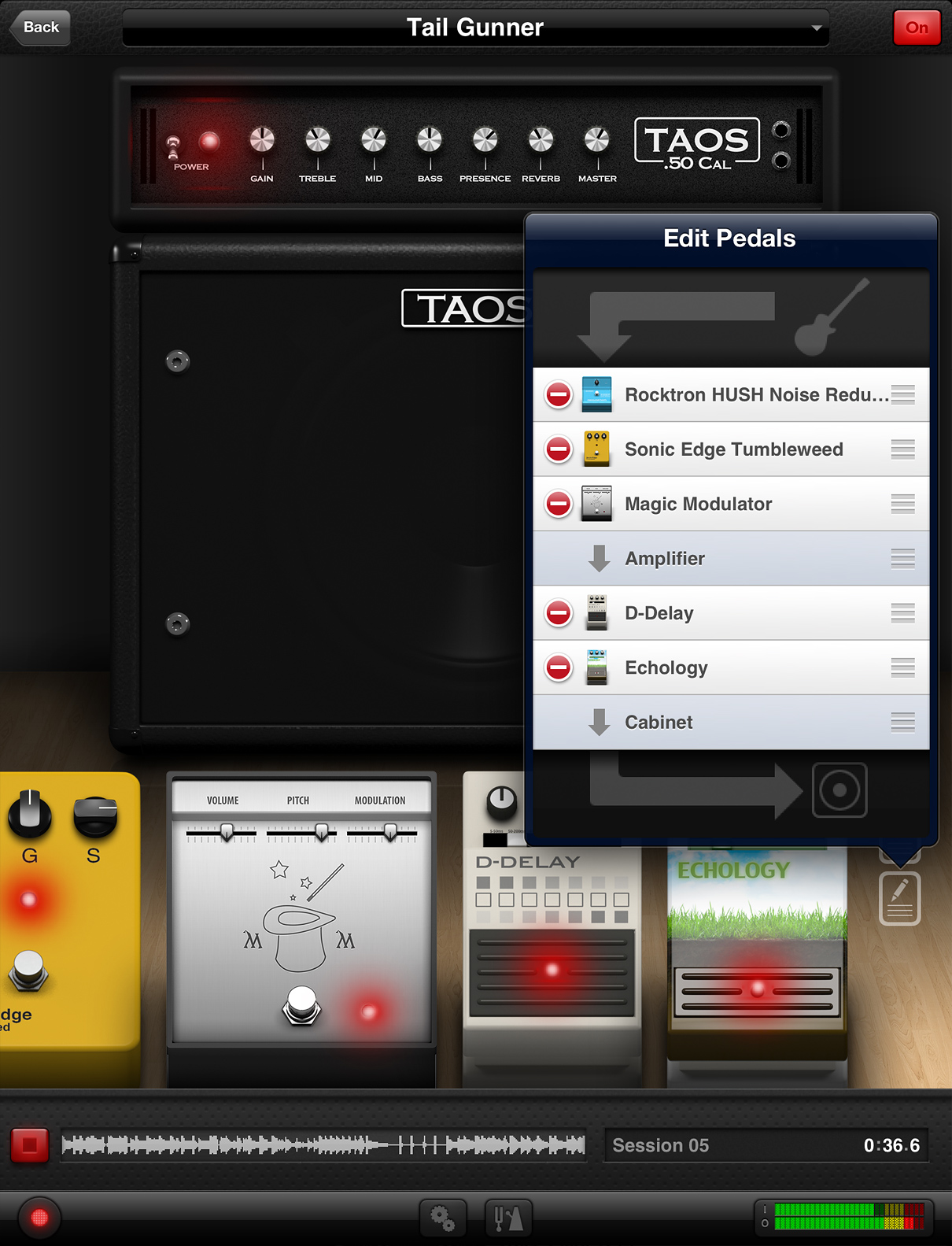 AmpKit iPad Setup View